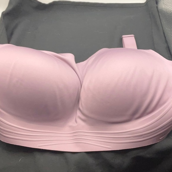 High Support Embossed Racerback Sports Bra All in Motion (Mauve or Black) XL New - Picture 5 of 9